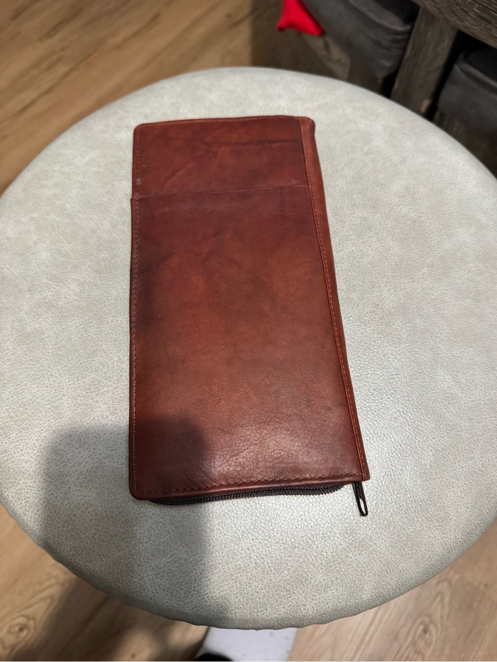 Vintage Warrier Brown leather wallet